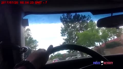 Police Bodycam Shows Phoenix Officer Firing at Fleeing Suspect