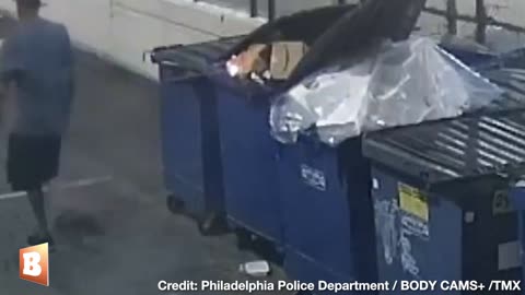 WANTED: Police Looking for Man Who Started Literal Dumpster Fire