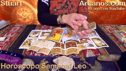 LEO ENERO 2018_02-7 al 13 Ene 2018-Amor Solteros Parejas Dinero Trabajo-ARCANOS.COM