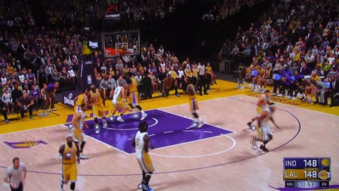 NBA2K: Pacers vs Lakers (Dunks-Buzzer Beater)