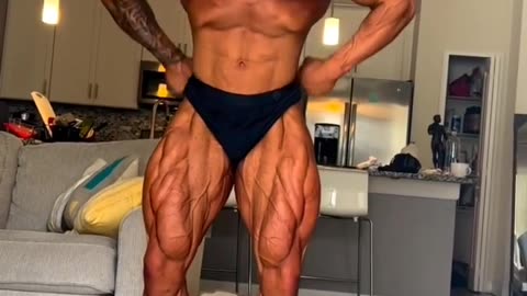 A great body builder, who has all it takes