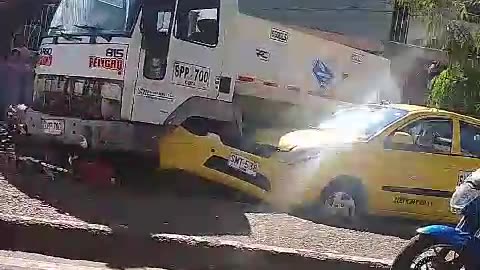 Fuerte accidente en Bucaramanga