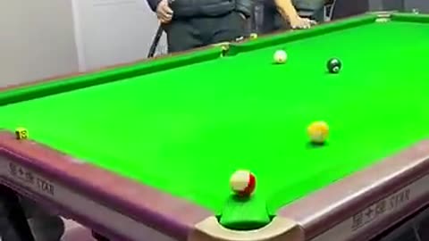 Funny clip || billiard chinese !
