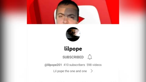 Follow lilpope on YouTube