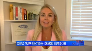 REAL AMERICA -- Dan Ball W/ Karoline Leavitt, 3rd Trump Indictment In 4 Months