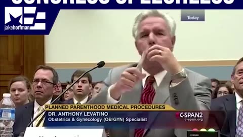 Abortion Doctor Leaves Congress Speechless
