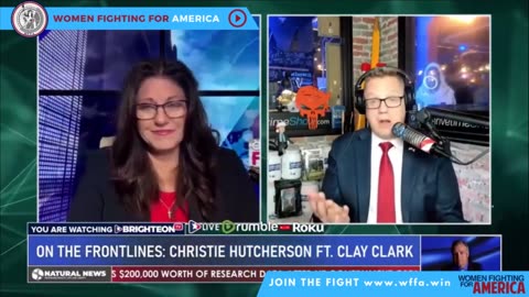 On the Frontlines with Christie Hutcherson Guest Ann Vandersteel & Clay Clark