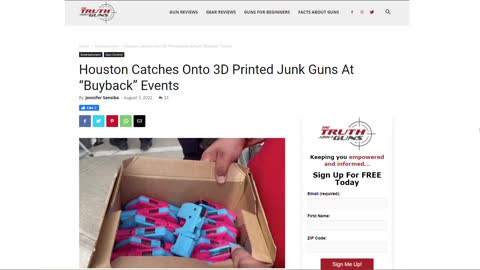 Houston Says no more Ghost gun buy backs