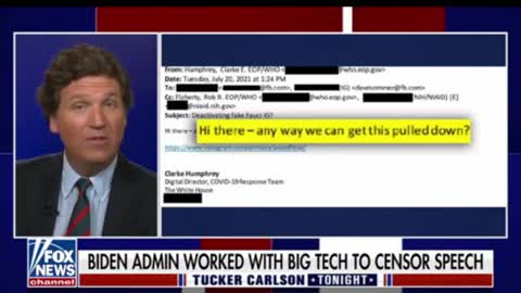 Tucker - Sep 01, 2022 - MO AG Eric Schmitt, JB admin's censorship collusion with Big Tech