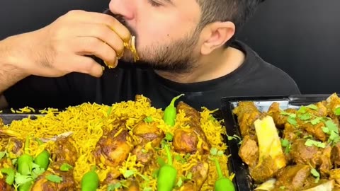 Mutton curry and mutton boti eating asmr | food asmr |