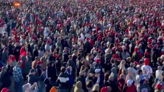 Holy Crap, Trump Had About An Estimate 100,000 People Show Up For His Speech In Wildwood, New Jersey