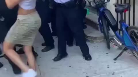 Woman interfering with arrest faces the full power of equal rights
