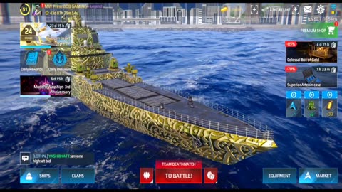 Found most worth ship 350 artcoin - very dominating in online match - Modern Warships