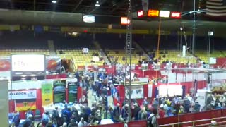 Dayton Hamvention 2014 Inside the Hara Arena