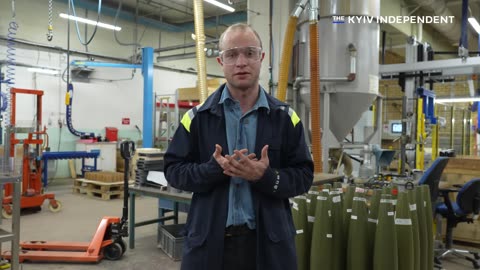 The factory working 24/7 to make shells for Ukraine