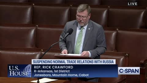 Rep. Crawford Russia Sanctions Floor Speech