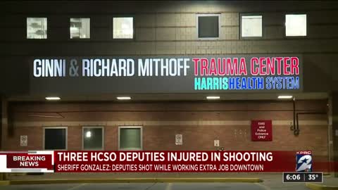 3 Harris County Deputies Shot, 1 Woman Killed Outside Houston Nightclub