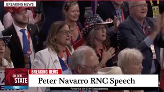 GST - STRAIGHT OUT OF PRISON: Peter Navarro ELECTRIFIES the RNC!