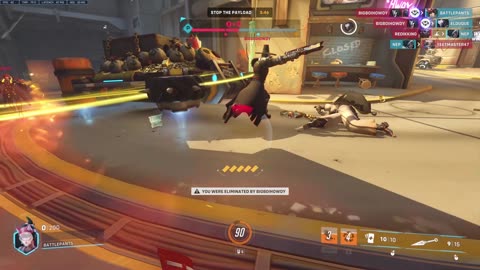 Overwatch 2- punched into Reaper ult.