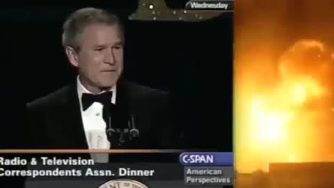 Bush making jokes about nuclear bombs