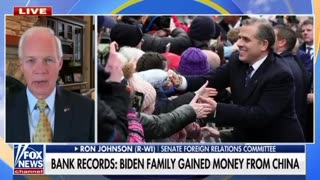 Senator Ron Johnson Drops Biden Crime Family Bombshell!