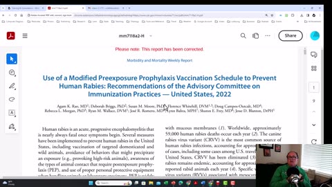 Changes to the Rabies Pre-Exposure Prophylaxis Vaccination Protocol