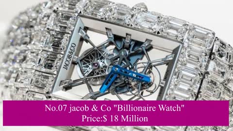 Top 10 Most Expensive Watches 2020