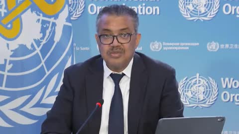 Tedros calls social media to immediately censor any information that goes against the narrative