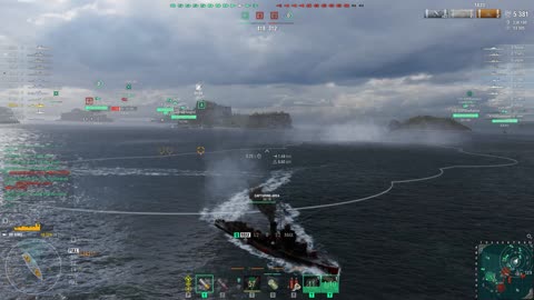 World of Warships in my trusty Sims