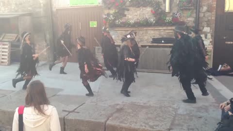 Beltane Border Morris - Vixana - Ship Inn, Teignmouth - 13 June 2013