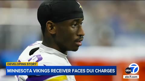 Vikings receiver Jordan Addison arrested near LAX for alleged DUI | ABC7