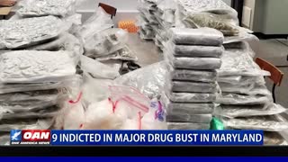 9 indicted in major drug bust in Md.