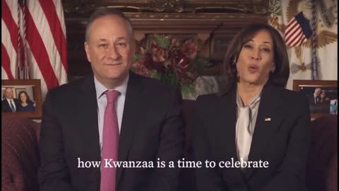 Kamala Harris is pretending that kwanzaa was a long family tradition