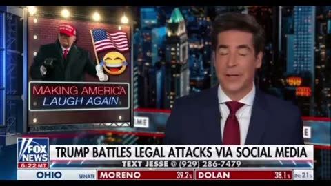 Thanks for playing my meme tonight @JesseBWatters and thanks for the heads up