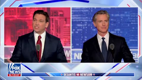 DEBATE Moments: Audience takes.... DeSantis vs Newsom: Taxes