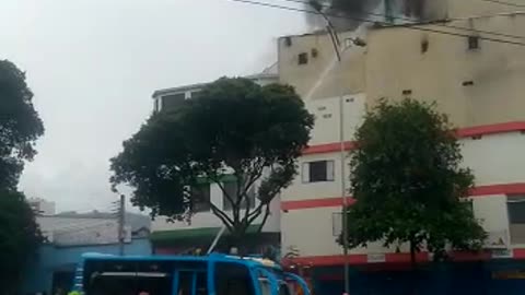 Incendio tienda de ciclas