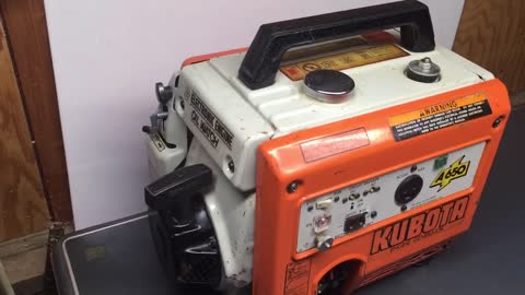 Kubota A650 generator