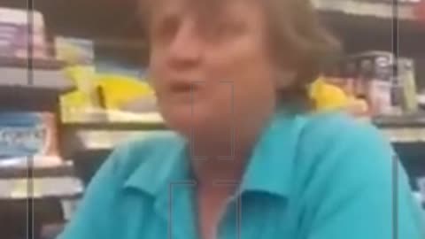 Grocery Store Karen goes off on a RANT over someone saying "excuse me"