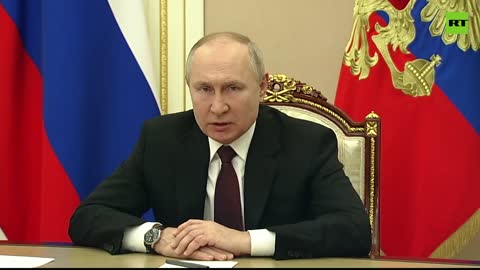Putin addresses the Ukrainian military