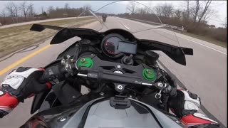 KAWASAKI H2R INSANE POWER!!! ACCELERATION