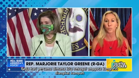 Marjorie Taylor Green bilang Nancy Pelosi "sakit jiwa" [SUBTITLED]