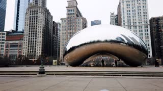 Fast Time Lapse Of Street Records Of People Walking