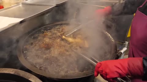 Popular Fried Chicken that sells 5,000 units per month - korean street food