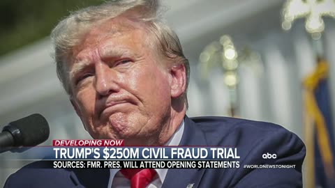 Trump expected in NYC for civil fraud trial Monday: Sources