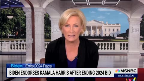 MSNBC Host Mika Brzezinski Whines about Biden Departure from Race: 'I'm Really Sad'