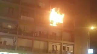 Big fire in Skopje