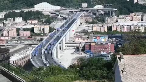 Nuevo puente de Génova se inaugurará a primeros de agosto