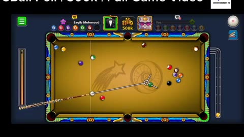 8 ball pool 500k match win tricks