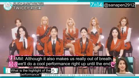 [EngSub] 210710 TWICE FNS Comment