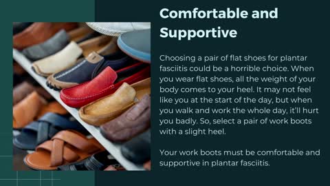 Tips For Choosing The Right Work Boots For Plantar Fasciitis